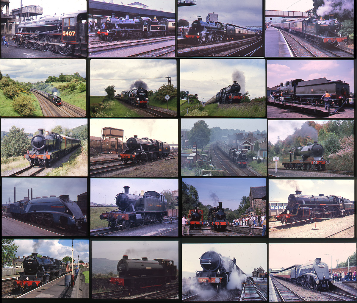 Railway Slides, approximately 2700 Preservation. Sold with copyright (sample illustrated)