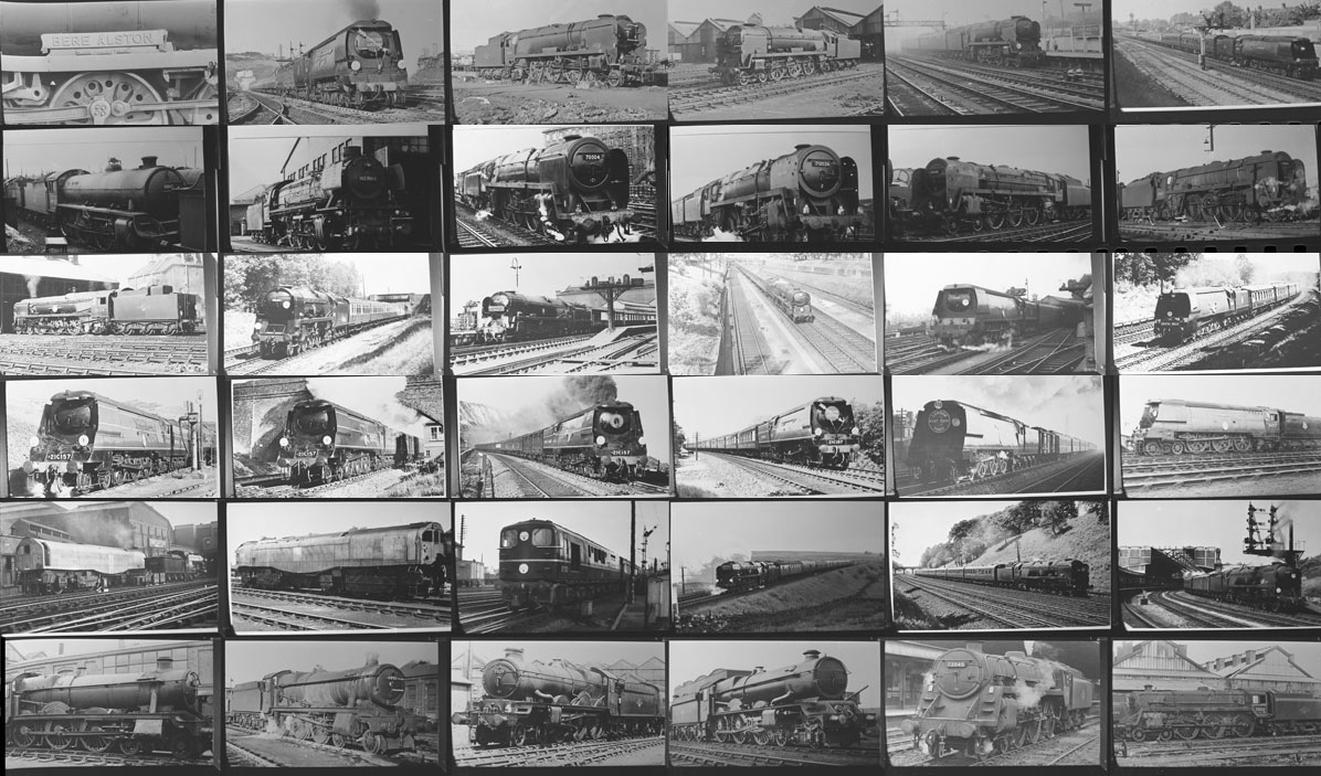 Duplicate Negatives, approximately 1200 of 35mm, mainly Southern Railway/BR Southern Region but