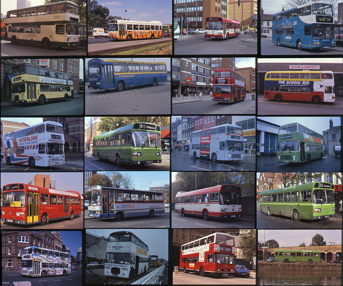 Colour Slides, approximately 3500+ of Buses taken in the 1980`s and 1990`s at a variety of locations