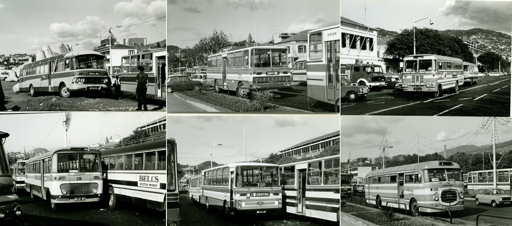 Bus Negatives qty 76 with some photographs, qty 77 all Madeira with some list. All by the late Cyril
