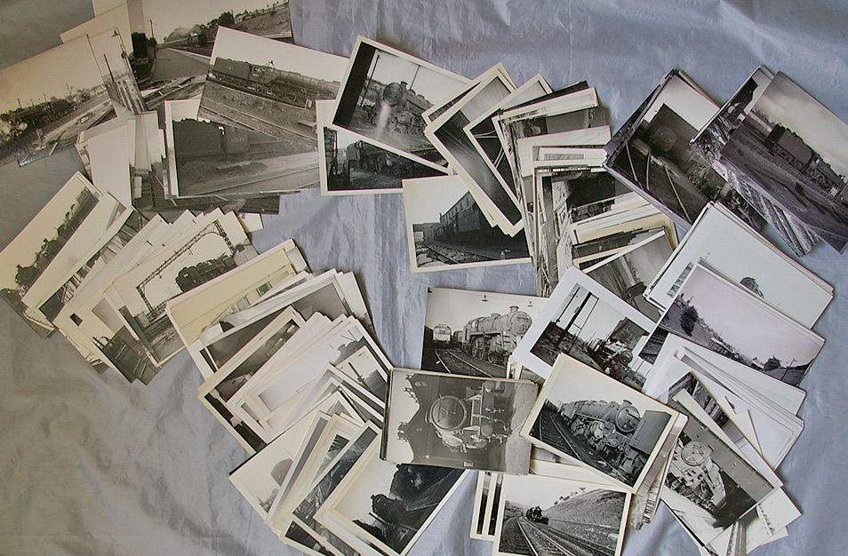 Railway Photographs, well over 800 of BR Steam. (sample illustrated)