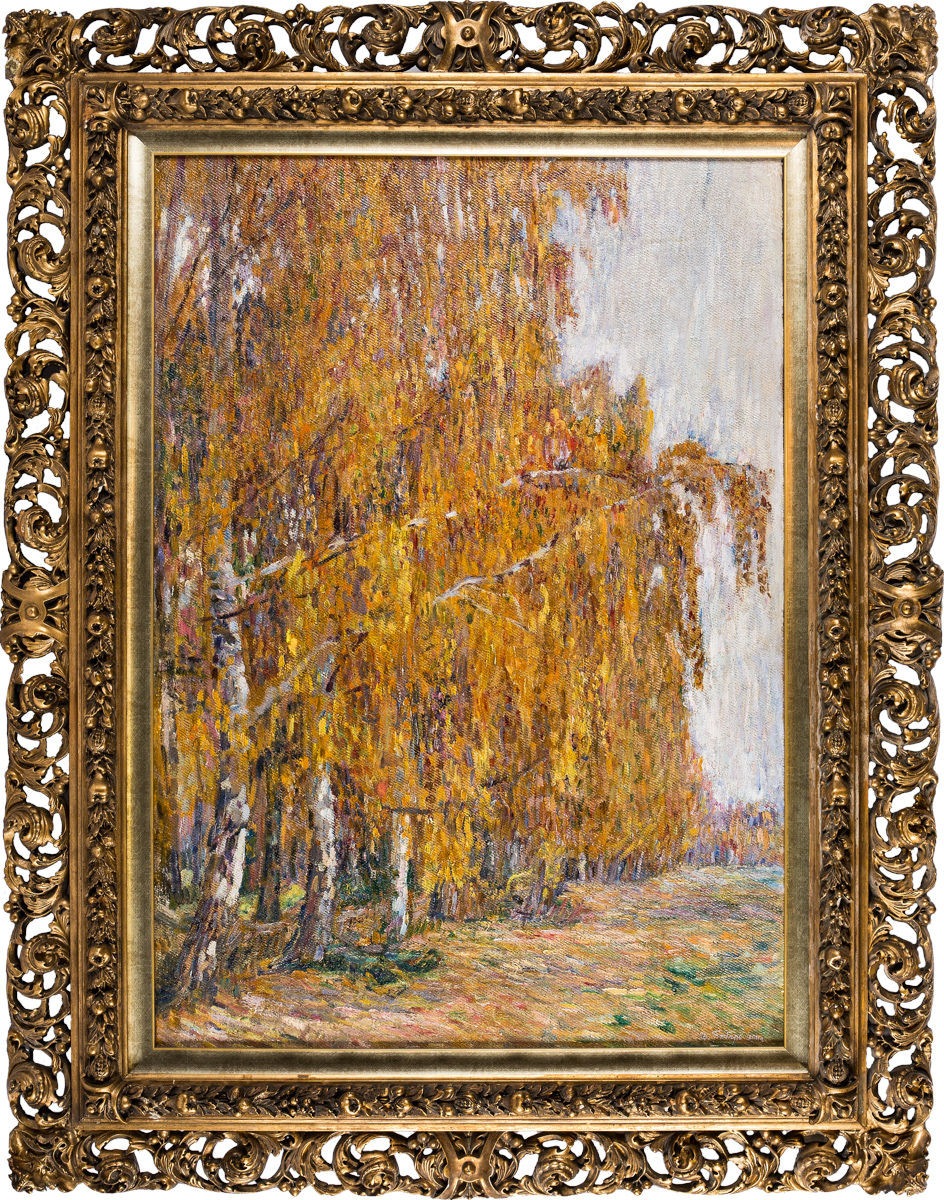Grabar Igor Emmanuilovich (Russian, 1871?1960) Mellow autumn 1904. Canvas, oil 98,8 x 65,5 cm - Image 2 of 2