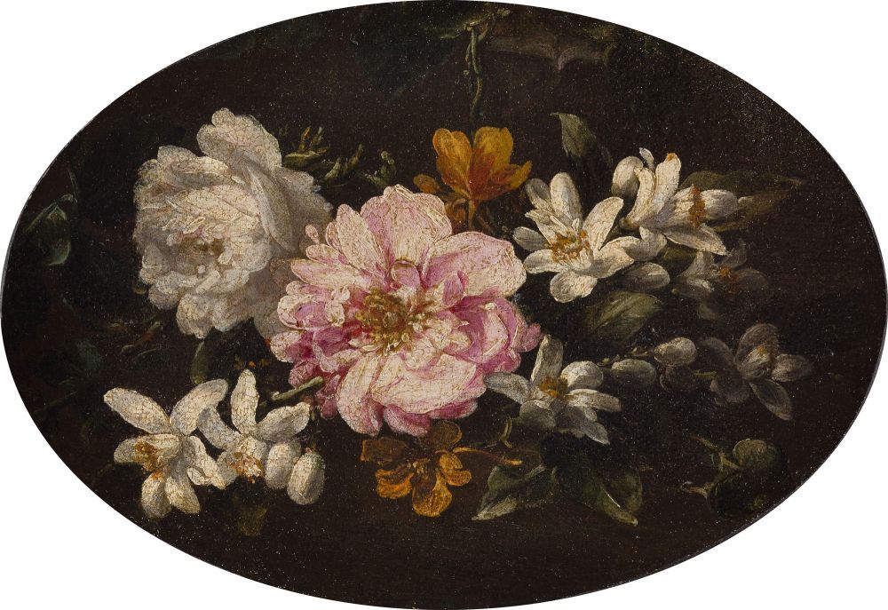 TOMMASO REALFONSO, GEN. MASILLO (ZUGESCHRIEBEN)  Um 1677 Neapel - ? nach 1743    Rosen und Lilien