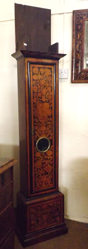 An early 18th Century Walnut and Marquetry inlaid 8-day Long Case Clock, Samuel Macham, London, - Image 10 of 37