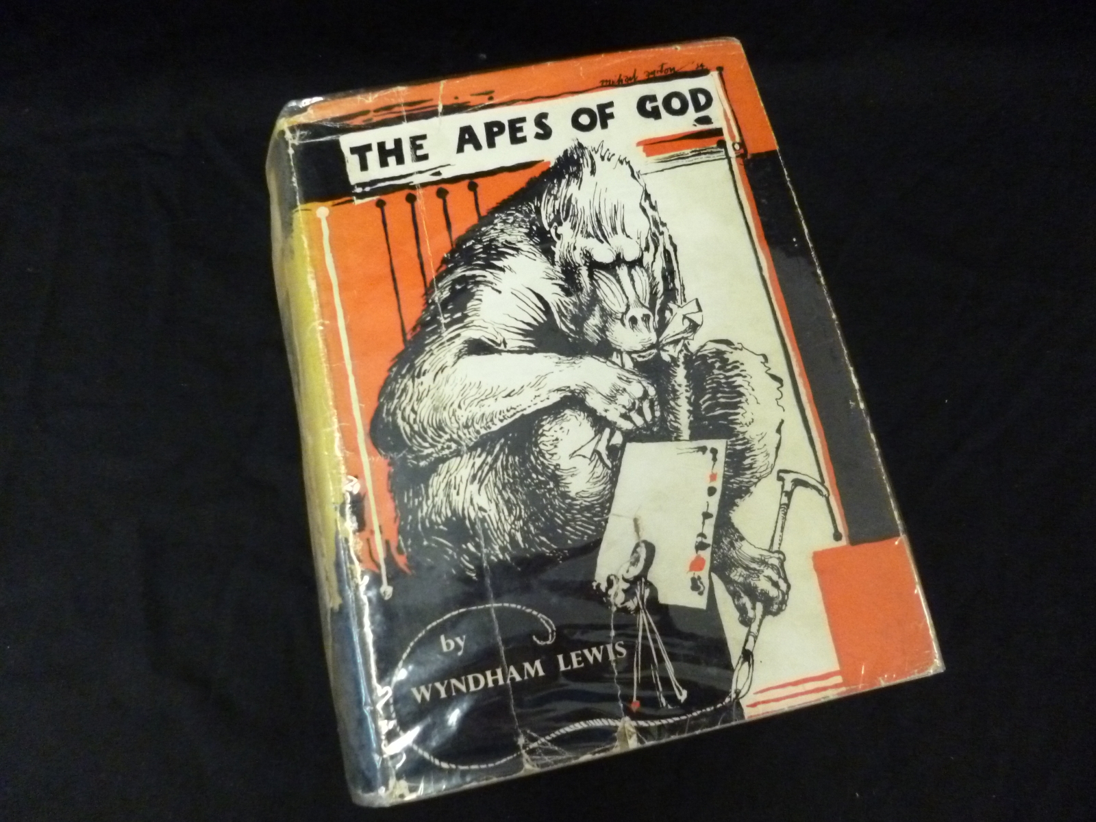 WYNDHAM LEWIS: THE APES OF GOD, 1955 (1000) numbered and sigd, orig cl, d/w