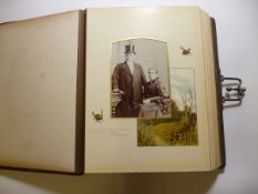 THE ?AS YOU LIKE IT? ALBUM Victorian Album by Marion & Co, London containing approximately 22