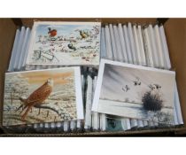 Two Boxes: assorted Christmas Cards by Mark Chester
