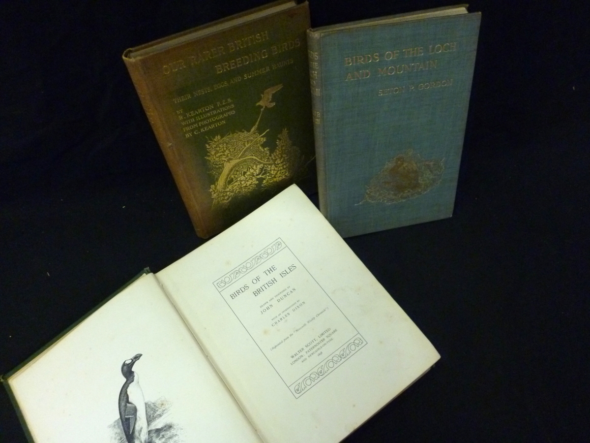 JOHN DUNCAN: BIRDS OF THE BRITISH ISLES, L and Newcastle-on-Tyne, 1898, Limited Edition (350), with