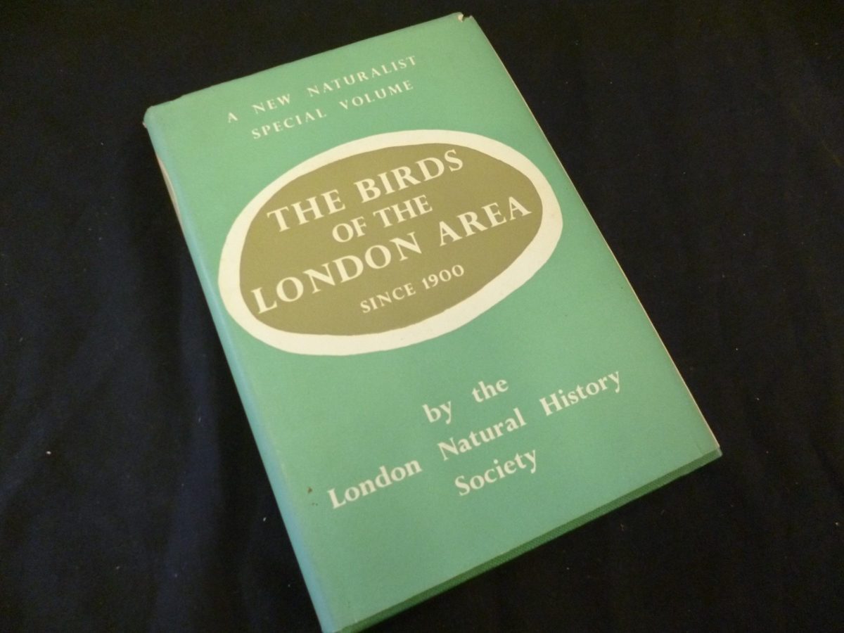 THE LONDON NATURAL HISTORY SOCIETY: THE BIRDS OF THE LONDON AREA, 1957, 1st edn, New Naturalist