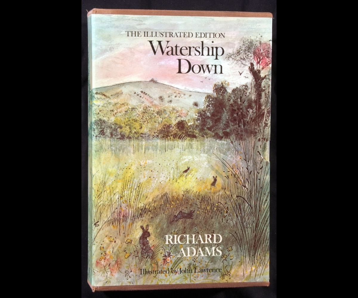 RICHARD ADAMS:  WATERSHIP DOWN, Ill John Lawrence, 1976, 1st illustrated edn, orig cl, d/w, s-c £