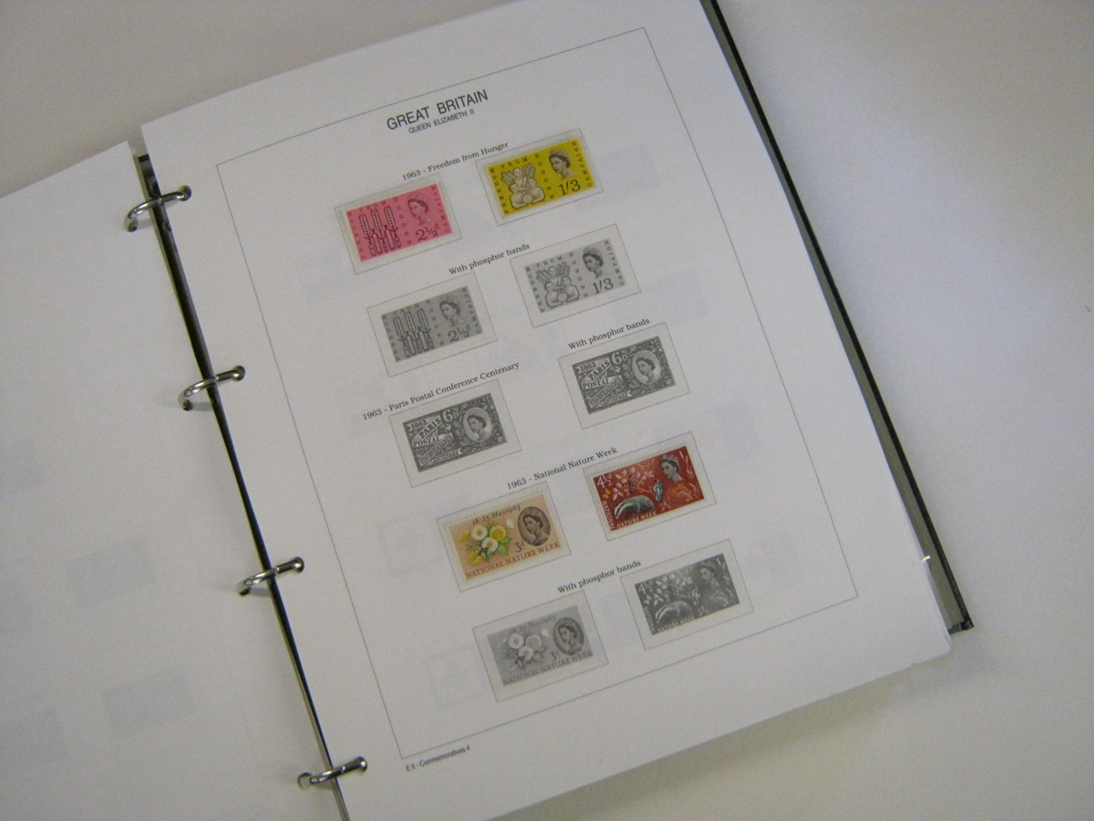 GB 1953-80 mint collection in British Post Office Royal Mail Album, good basis for expansion