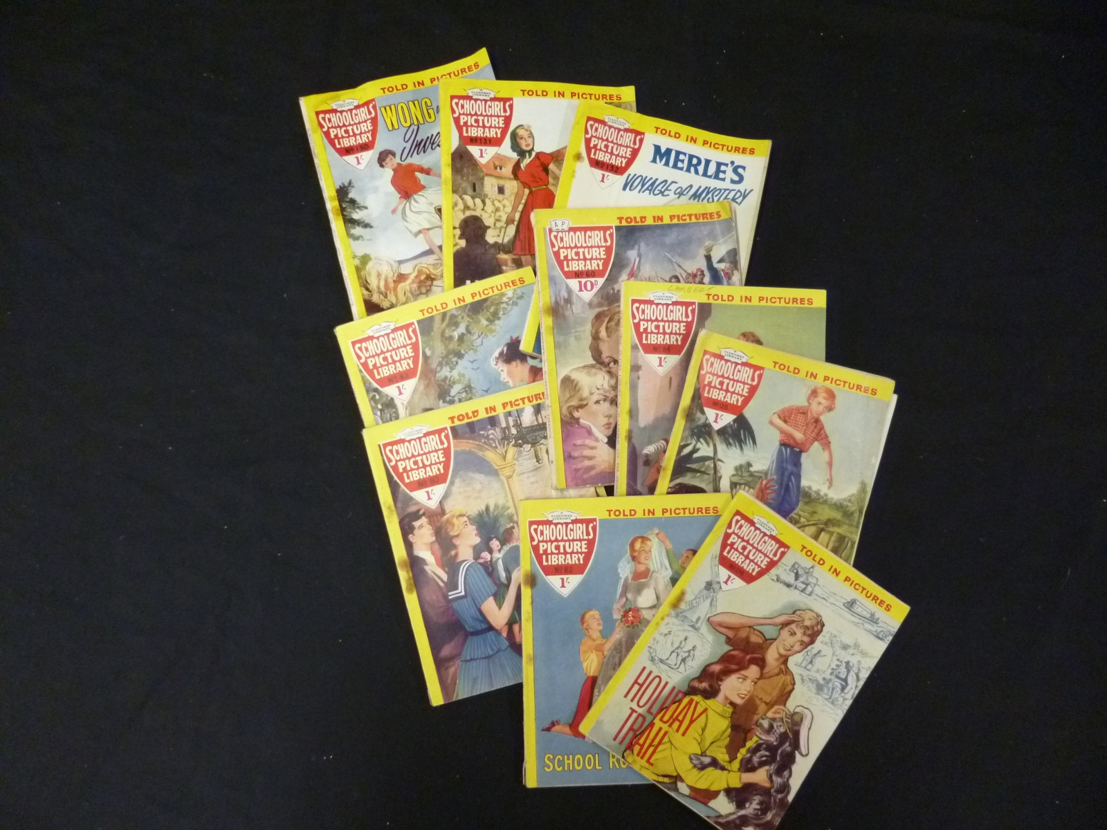 A Box: SCHOOLGIRL?S PICTURE LIBRARY, 90 assorted issues with 70 of the 1st 100 issues including Nos