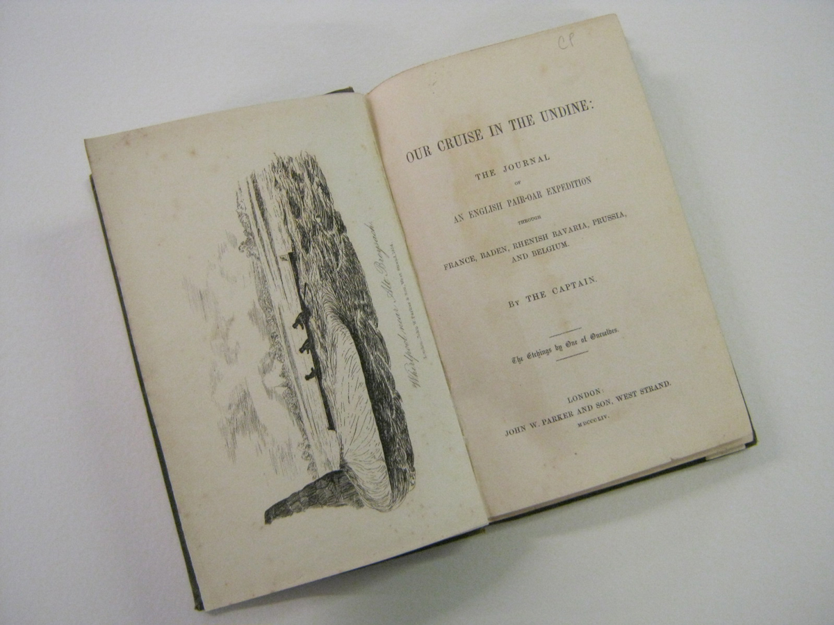 [EDMUND GEORGE HARVEY] ?THE CAPTAIN?: OUR CREWS IN THE UNDINE, 1854,1st edn, fdg map, 10 etched