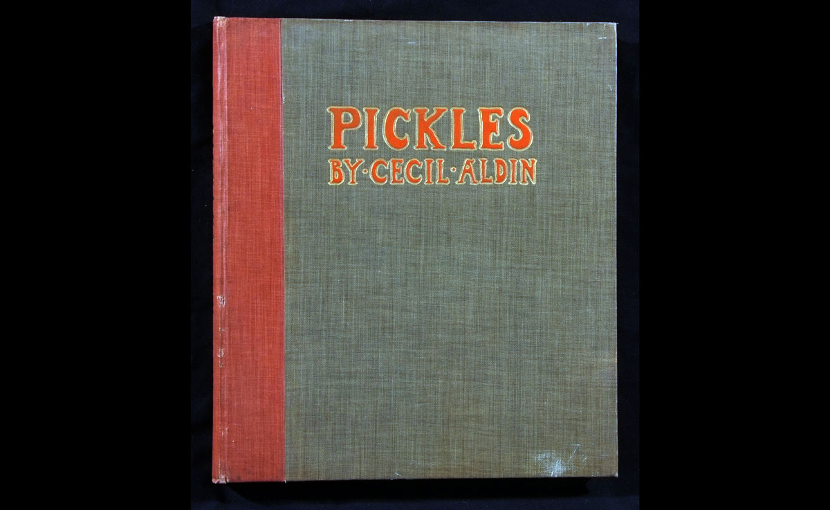 CECIL ALDIN: PICKLES, L, Henry Frowde and Hodder & Stoughton, [1909], 1st edn, 24 col?d plts, 4to,