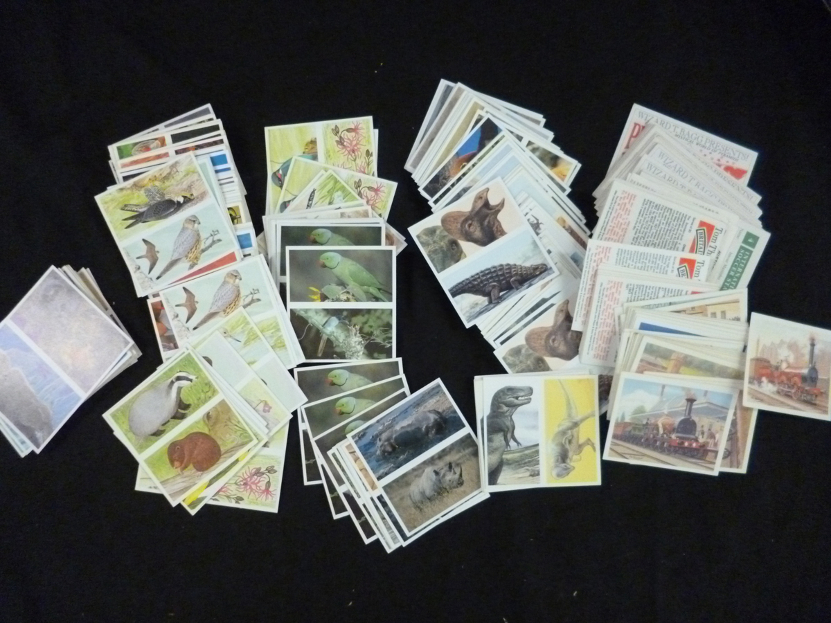 One Box: Assorted BROOKE BOND Trade Card sets, part sets and odds