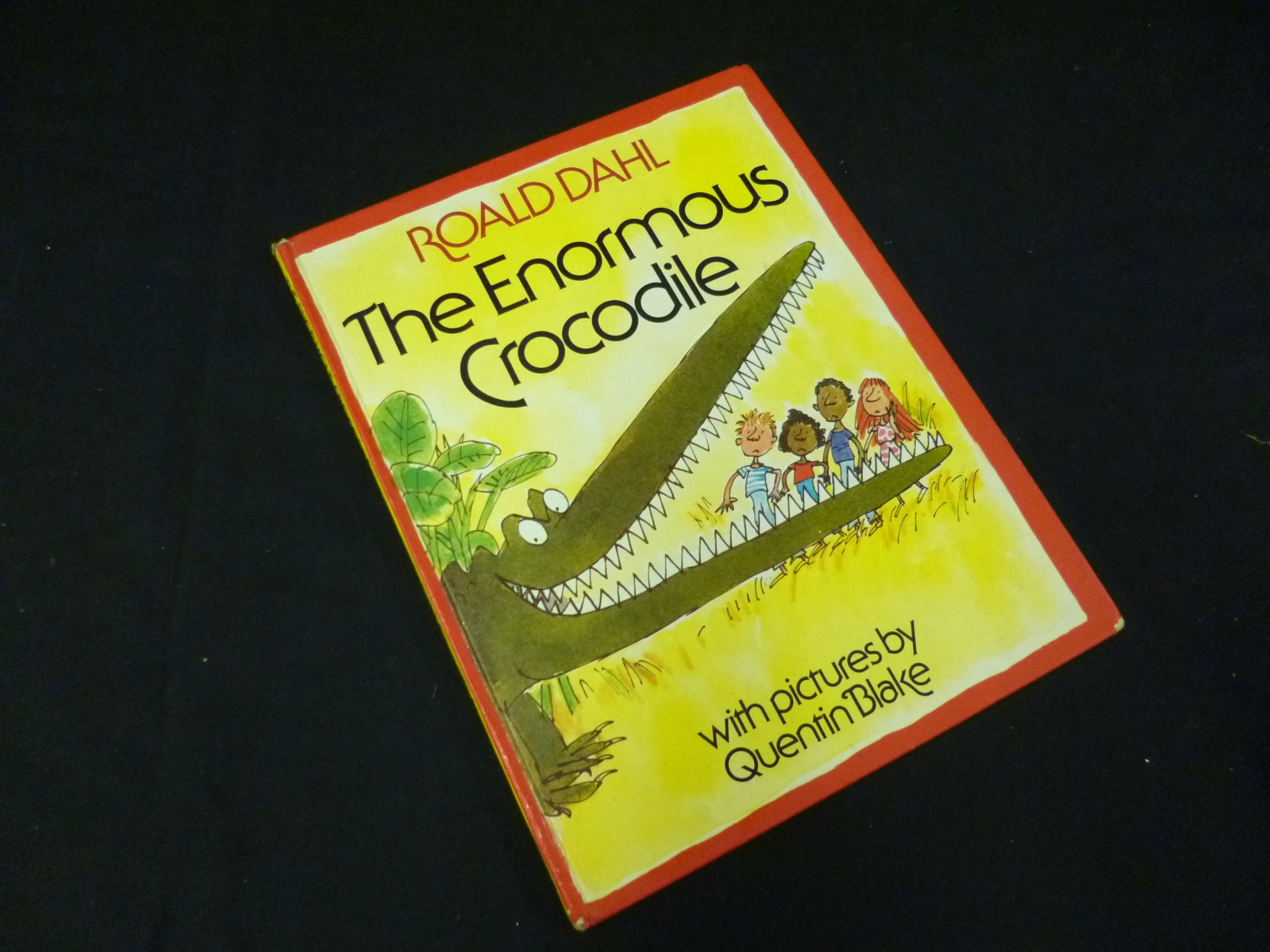 ROALD DAHL: THE ENORMOUS CROCODILE, Ill Quentin Blake, 1983 reprint, signed and inscribed, 4to,