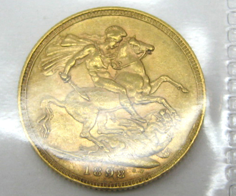 GB 1898 Sovereign