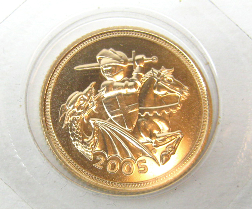 GB 2005 Half-Sovereign