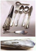 An extensive Queen Elizabeth II Canteen of Cutlery, comprising: twelve Dinner Forks, twelve Dinner