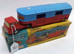 CORGI TOYS (CHIPPERFIELDS) NO 1130, a red and blue boxed Corgi Major 1130 Bedford TK Articulated