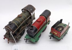 Two Hornby 0-Gauge Tank Locos, one marked with No 178 (indistinct, lacks one wheel, buffer and