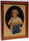 A 1930s Macfarlane Lang & Co Limited Advertising Picture for Granola Digestive Biscuits, housed