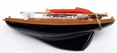 A Scalex Plastic Model Yacht “Sea Hawk” with original box (box in poor condition), 16” long