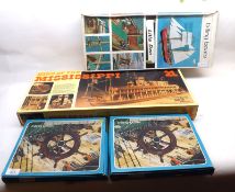 Assorted Model Kits, to include: King of the Mississippi; Billings Boats Lilla Dan and two boxes