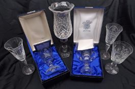 A Mixed Lot comprising: a Stuart Crystal Queen Elizabeth II Silver Jubilee Goblet, with box and