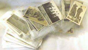 A collection of 90+ Great War period monochrome snapshot photographs of the British Army in Egypt,