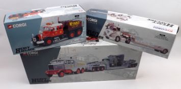 A collection of five Corgi Classics Commercial Vehicles, all in original boxes, includes Sunter Bros