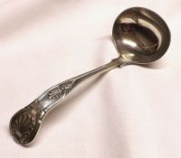 A late Victorian Kings pattern Sauce Ladle, Sheffield 1897, Maker’s Mark WG&S, weight approx 3 oz