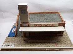 A mid-20th Century Car Garage Showroom, Ben’s Garage, with internal showroom, forecourt and