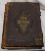 Rev John Eadie DD LLD Holy Bible with illustrations, references and maps (overall distressed