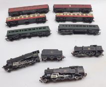 A Mixed Lot containing a large quantity of Hornby Dublo to include: three Black Tank Locomotives;