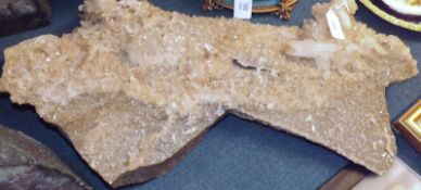 A Large Slab of Crystalline Quartz, 24” long