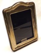 A Queen Elizabeth II small Photograph Frame with spring-mounted easel back, Birmingham marks and