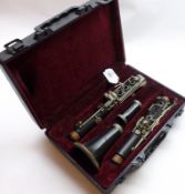 Vintage USA un-named Clarinet, in fitted case