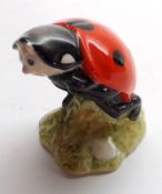 A Royal Albert Figure, “Mother Ladybird”, copyright F Warne & Co 1989, 2 ½” high