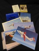 A Packet: assorted Aviation Photographs + small qty Aviation Books and Ephemera, including A H