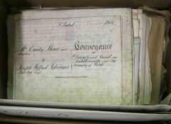 One Box: vell and other Deeds and Indentures circa late 19th/early 20th Century, mainly Norfolk