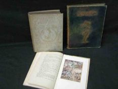 JONATHAN SWIFT: GULLIVER’S TRAVELS, Ill A Rackham, 1909, 1st edn, 12 col’d plts as list, orig dec