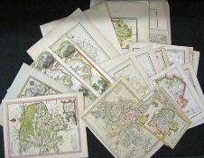 A Packet: twenty-six assorted Huntingdonshire Maps