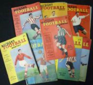 One Box: CHARLES BUCHAN’S FOOTBALL MONTHLY, August 1952 to December 1955, 41 iss, a compl run