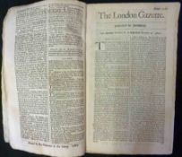 THE LONDON GAZETTE, 7th October 1686 – 9th May 1687, 12th May 1687 – 16th June 1687, Nos 2180-