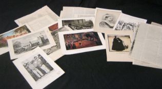 A Packet containing circa 200 Victorian double pge, full pge and smaller Photographs and