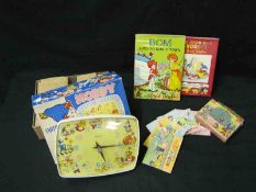 ENID BLYTON, 3 ttls: THE NODDY TOY STATION BOOK NOS 1-5, [1956], obl, orig pict wraps, orig pict