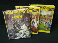 TOM MERRY’S OWN – THE NEW TOM MERRY’S OWN, circa 1950-52, 3 Vols, 4to, orig cl, d/w’s, (3)