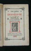 EDGAR ALLAN POE: THE POEMS OF …, ill W Heath Robinson, L and NY, George Bell & Sons and The