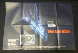 A Packet: assorted mainly Film Posters, circa 1970s including GRAY LADY DOWN, 1978, approx 20” x 27”
